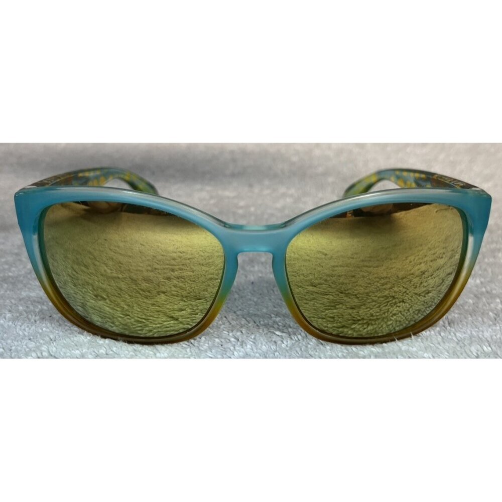Rudy Project Nebula Women’s Teal Blue Yellow Spotted Sunglasses SP32-43 - Picture 2 of 7